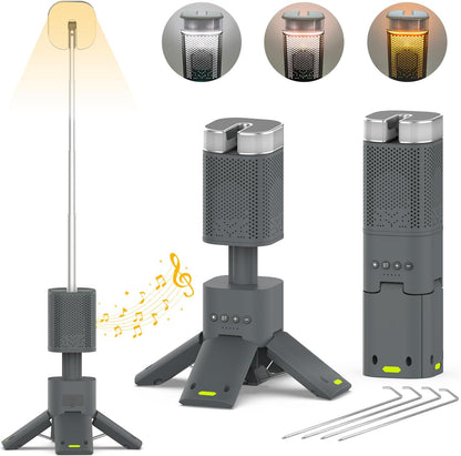 Telescopic Camping  Light With Magnetic Stand