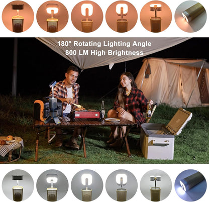 Telescopic Camping  Light With Magnetic Stand