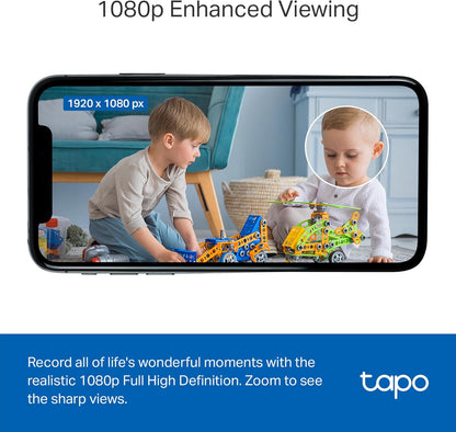 1080P Indoor Security Camera for Baby Monitor