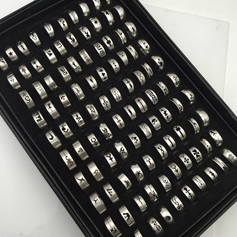 100 PCS WG RINGS