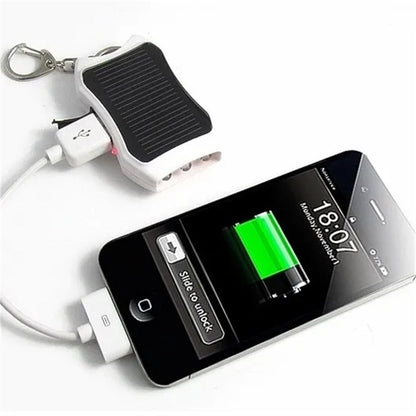 1200mAH Portable Solar Power Bank Keychain