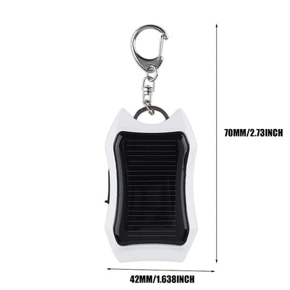 1200mAH Portable Solar Power Bank Keychain