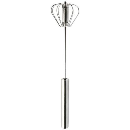 Semi-automatic Stainless Steel Egg Beater Whisk