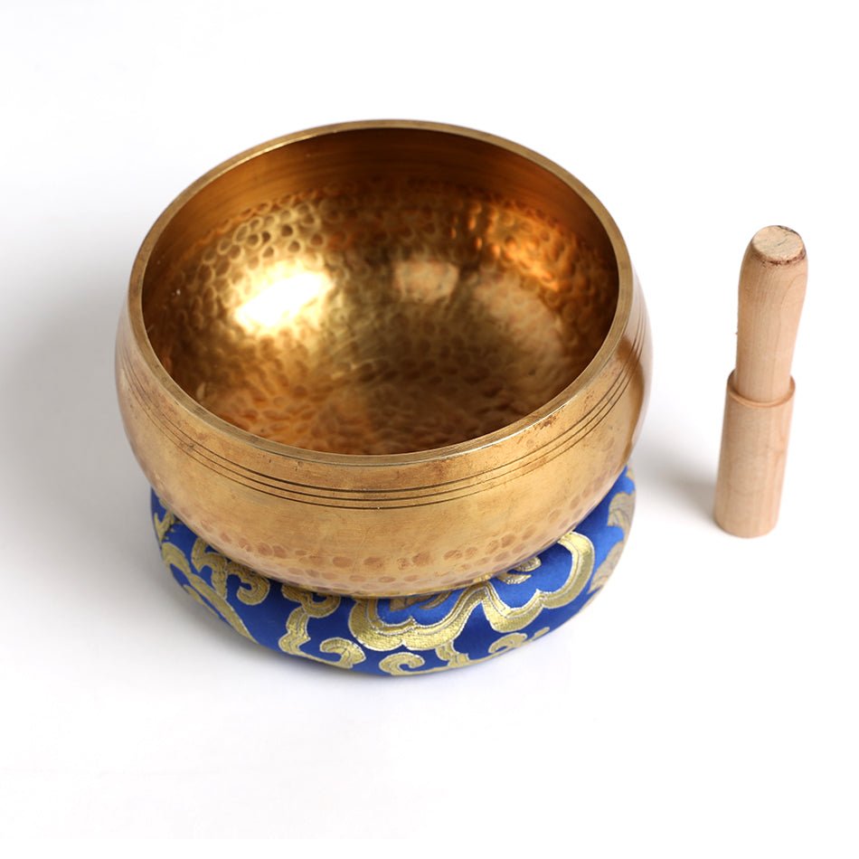 Silent Mind Tibetan Singing Bowl Set Antique Design