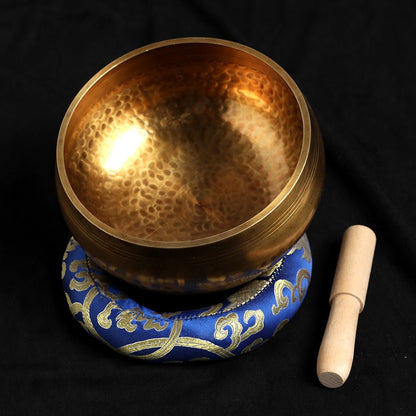 Silent Mind Tibetan Singing Bowl Set Antique Design