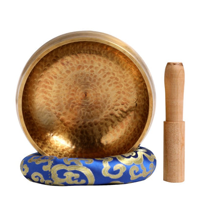 Silent Mind Tibetan Singing Bowl Set Antique Design